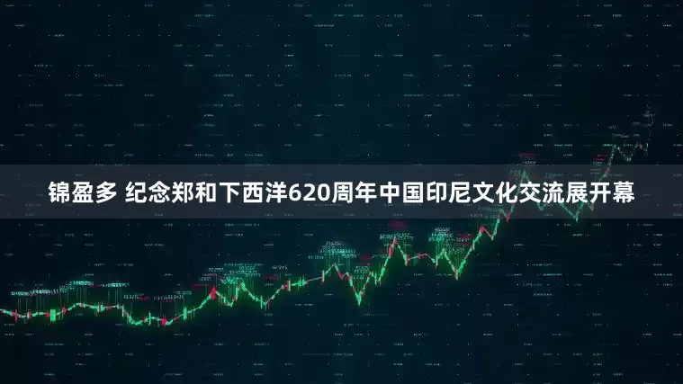 锦盈多 纪念郑和下西洋620周年中国印尼文化交流展开幕
